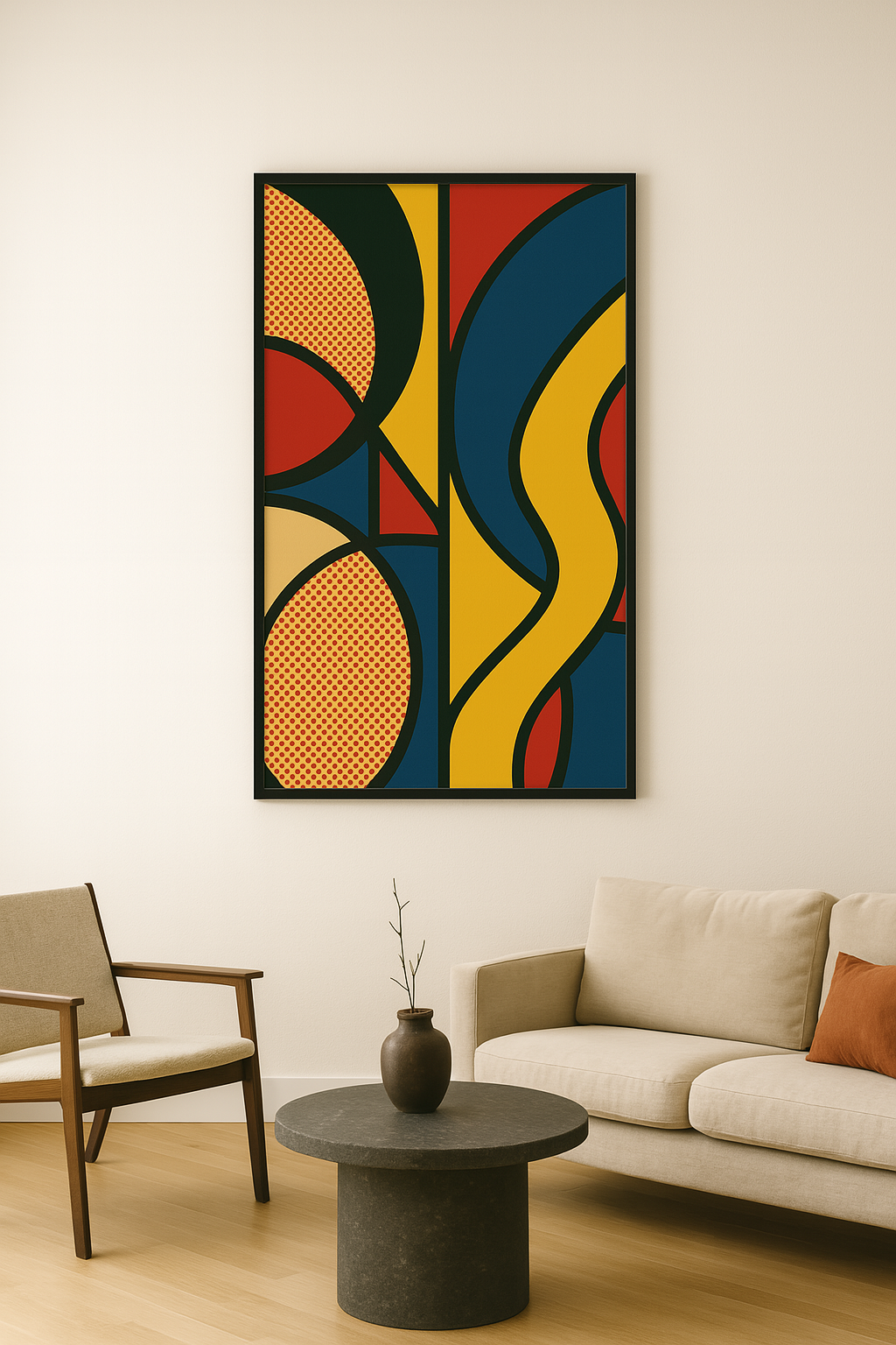 Chromatic Circuit Poster Print