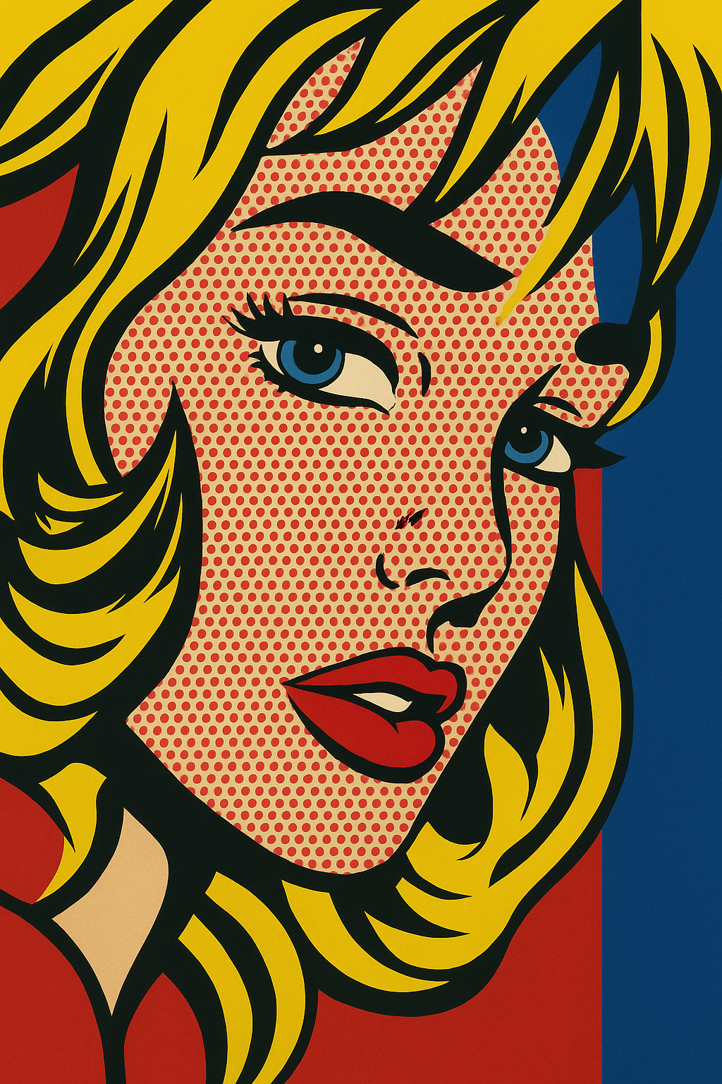 Electric Gaze Poster Print