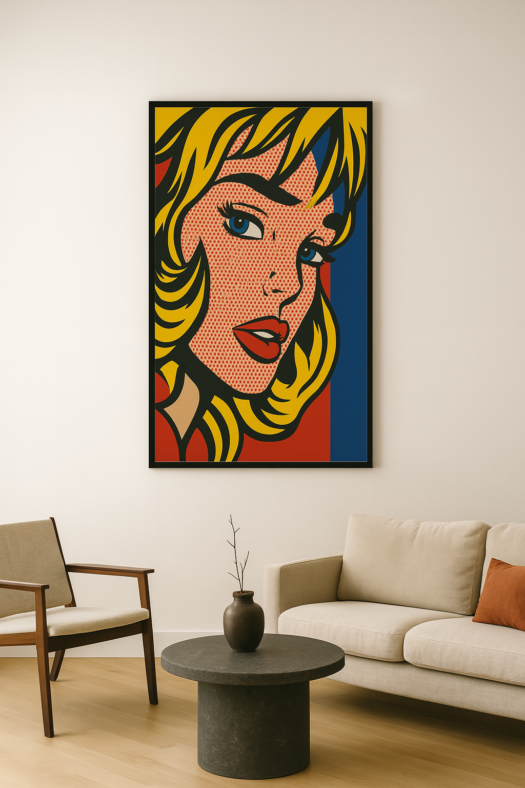 Electric Gaze Poster Print