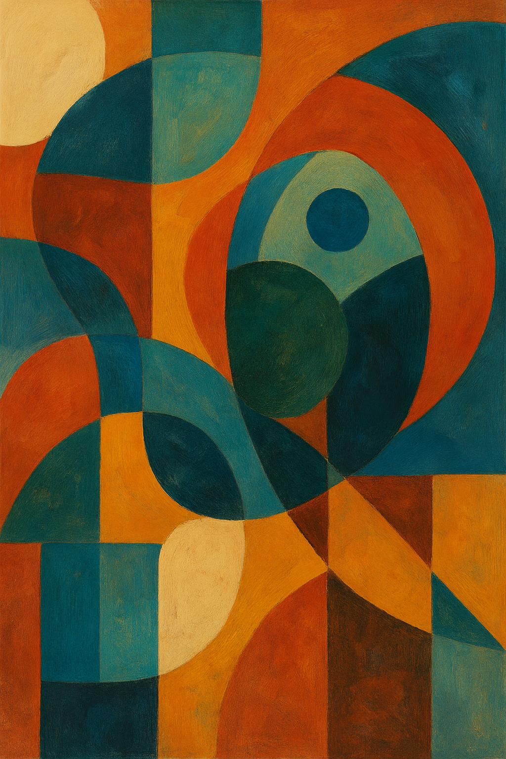 Orbiting Harmony Poster Print