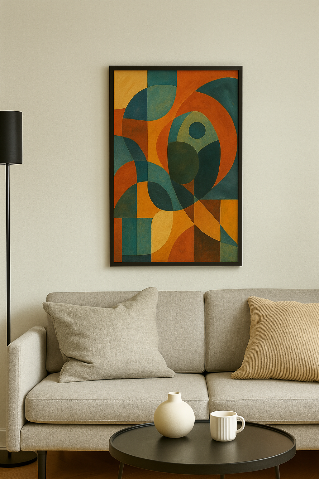 Orbiting Harmony Poster Print