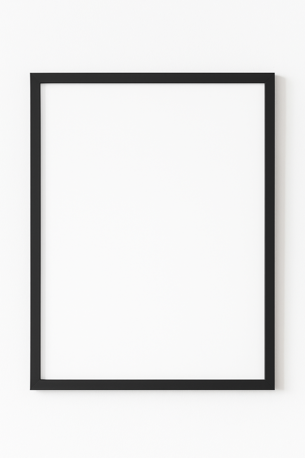 A4 Black Frame
