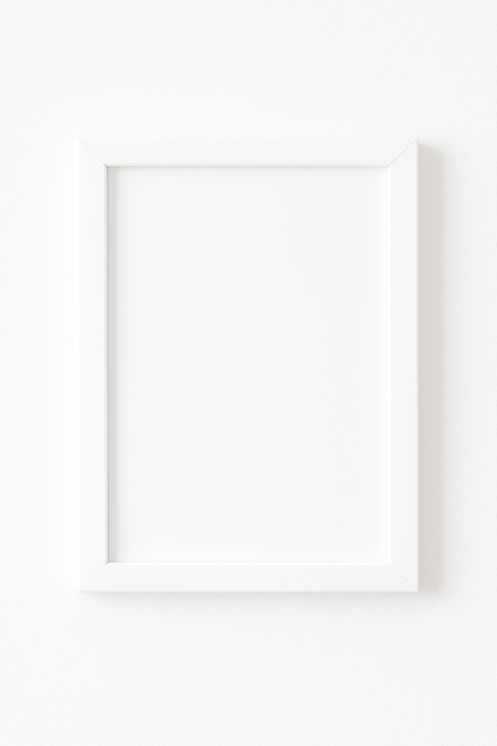 A4 White Frame