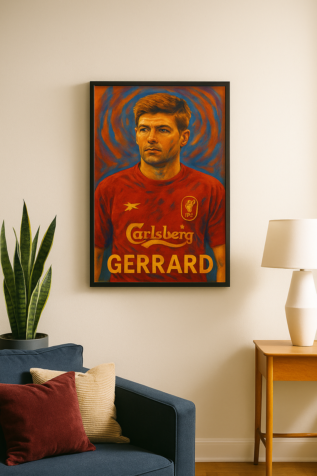 Steven Gerrard Poster Print