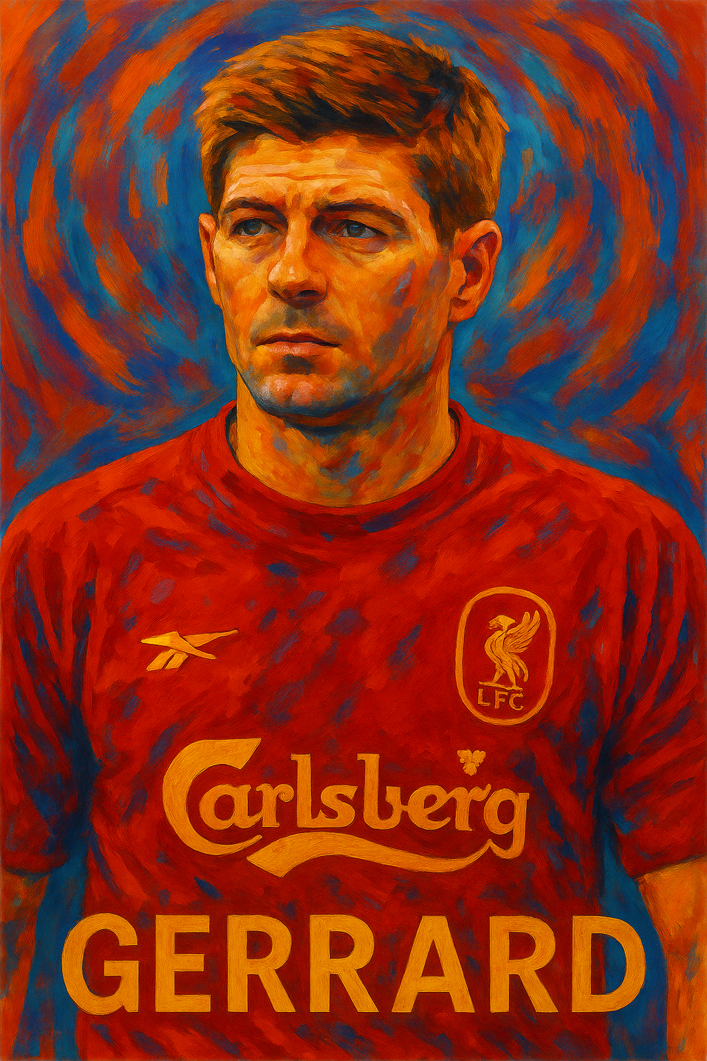 Steven Gerrard Poster Print