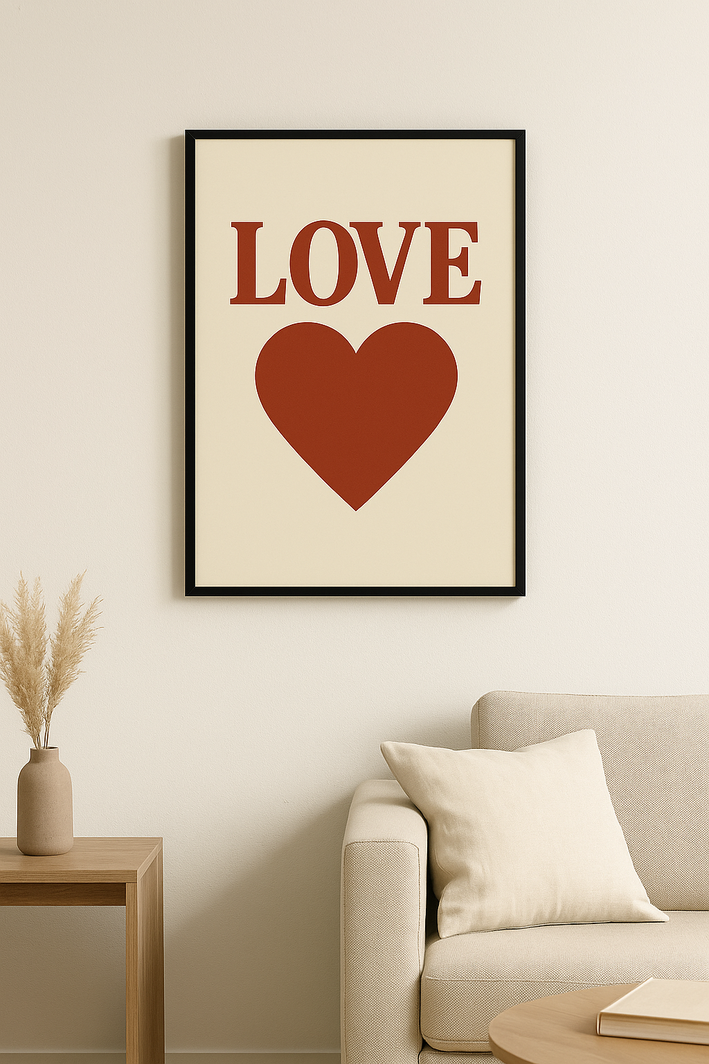 Love Heart Poster Print