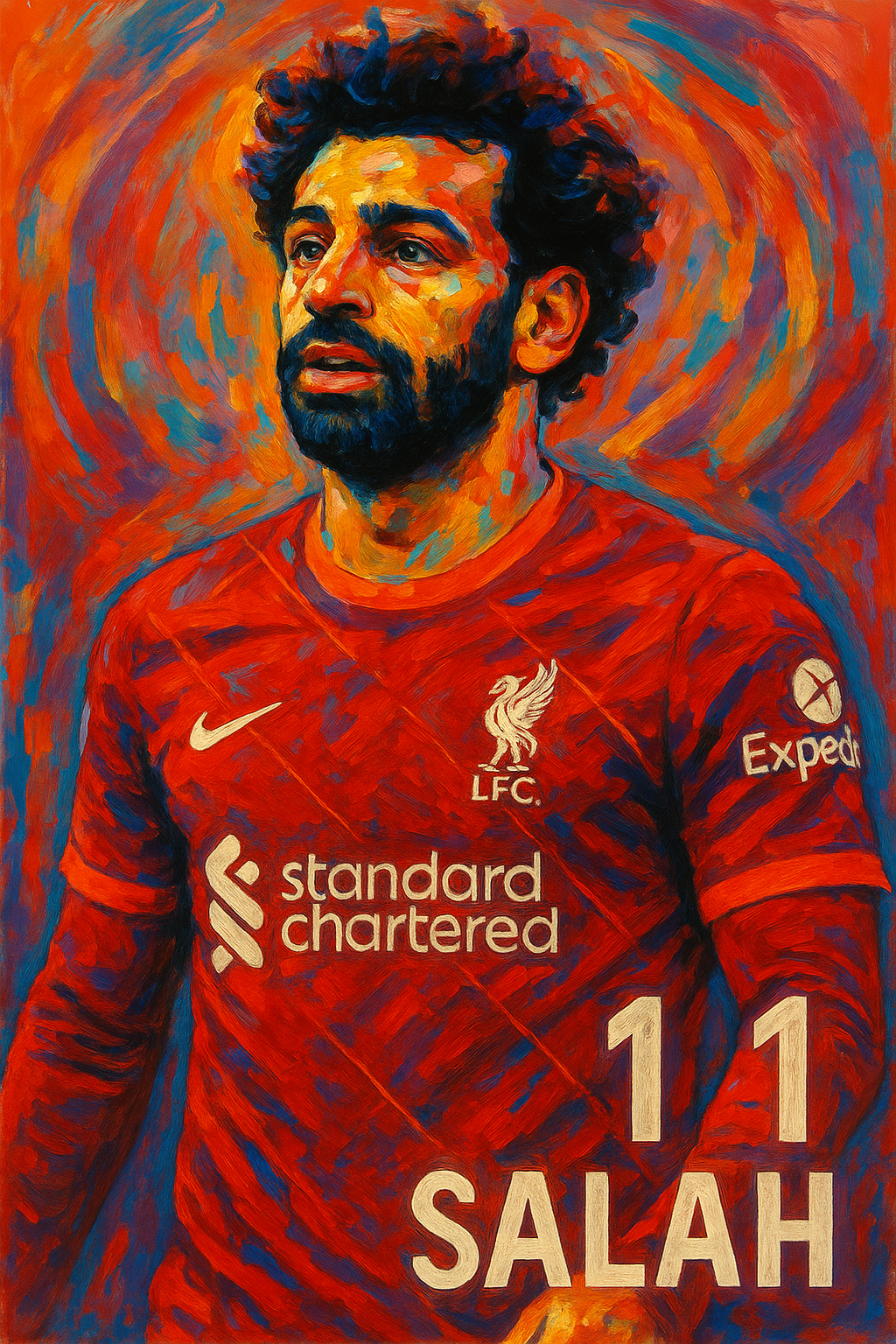 Salah Poster Print