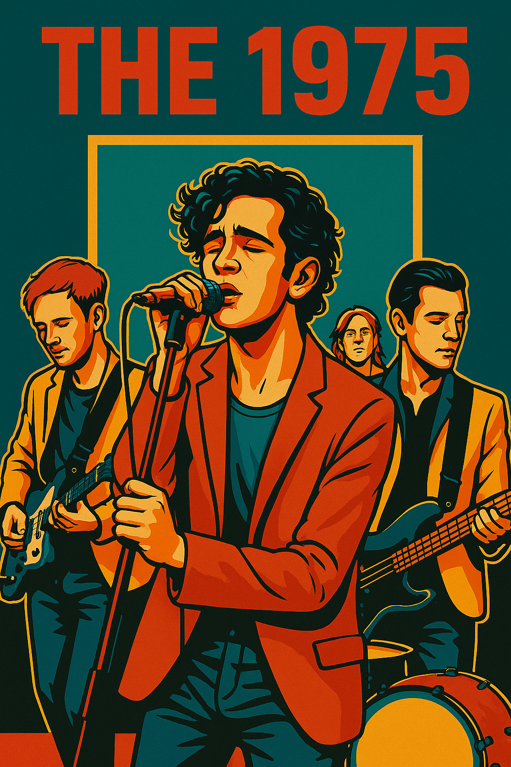 The 1975 Poster Print